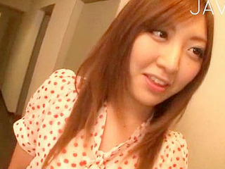 Japanese babe sucking big dick for naughty pleasure